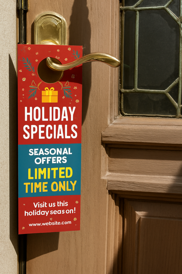 Door Hangers For Holiday Specials & Seasonal Promotions