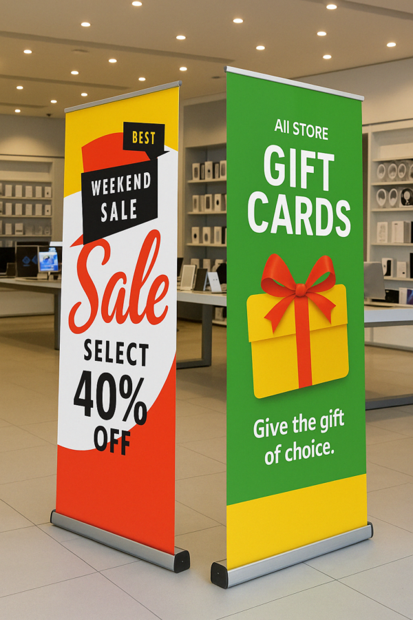 Executive Retractable Banner Stand